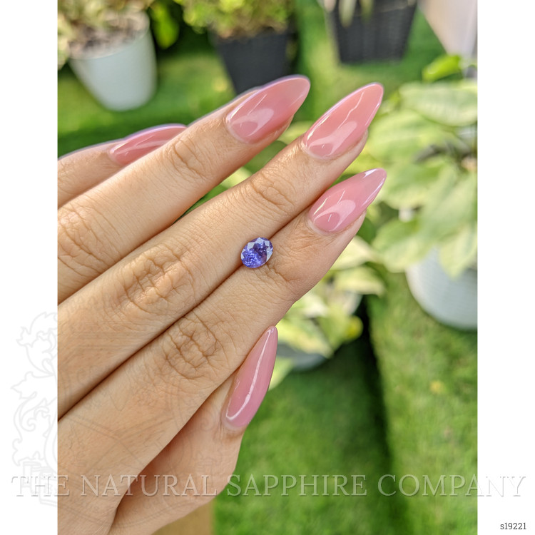 1.02 Ct. Violet Sapphire from Ceylon (Sri Lanka)