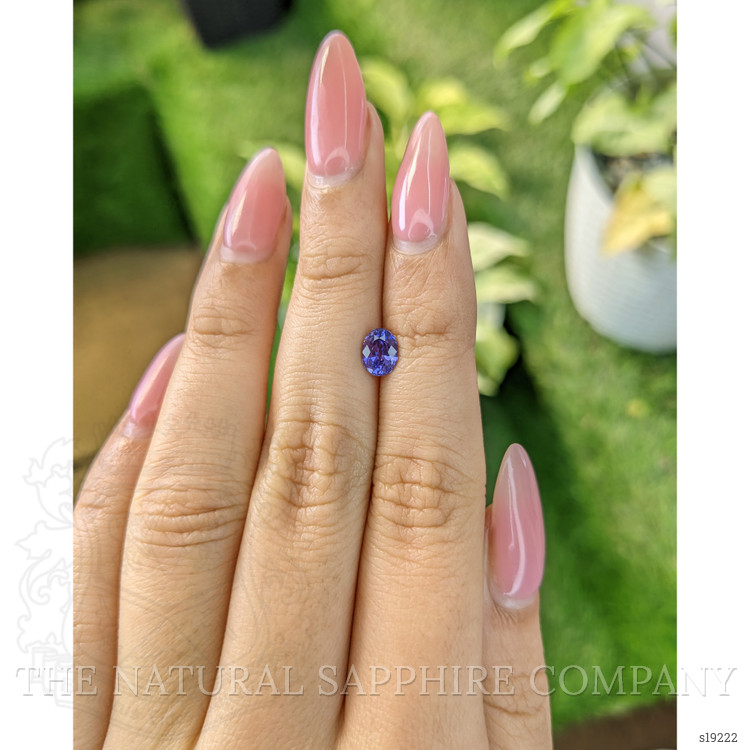 1.01 Ct. Violet Sapphire from Ceylon (Sri Lanka)