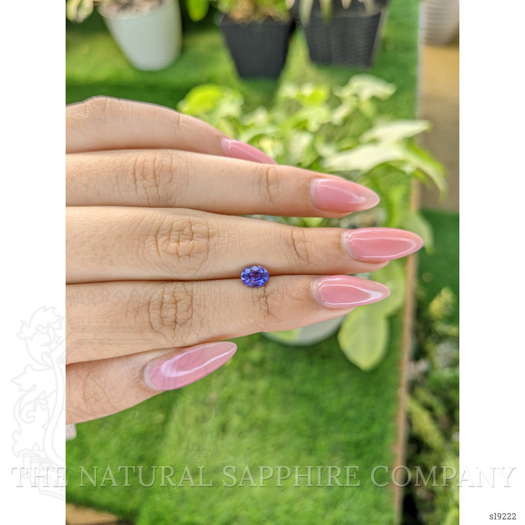 1.01 Ct. Violet Sapphire from Ceylon (Sri Lanka)