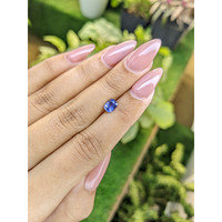 0.88 Ct. Blue Sapphire from Ceylon (Sri Lanka) Life Style