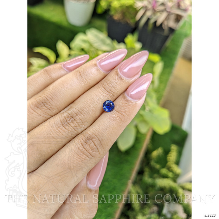1.01 Ct. Blue Sapphire from Ceylon (Sri Lanka)
