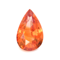 1.17 Ct. Orange Sapphire from Ceylon (Sri Lanka) Video