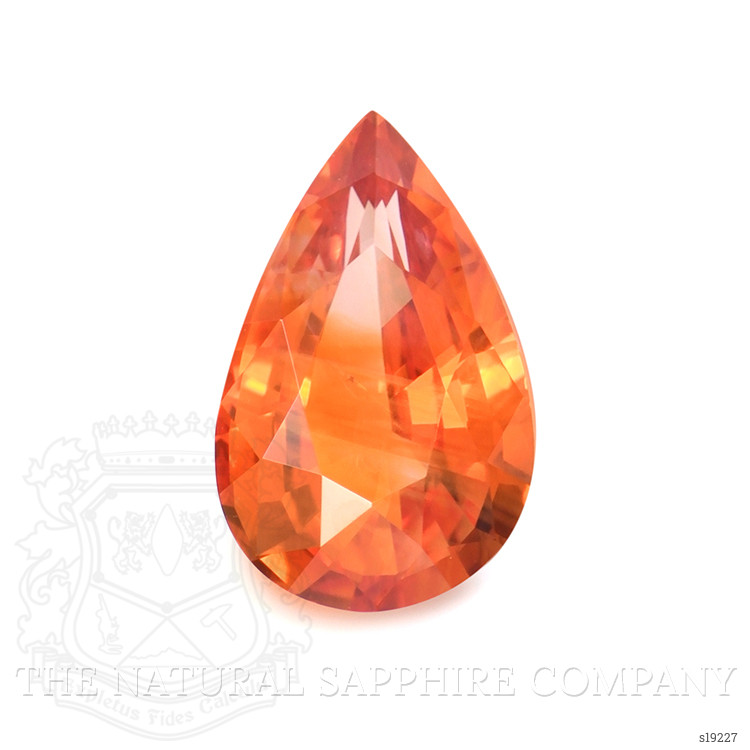 1.17 Ct. Orange Sapphire from Ceylon (Sri Lanka)