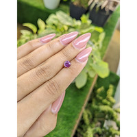 1.16 Ct. Pinkish Purple Sapphire from Ceylon (Sri Lanka) Life Style