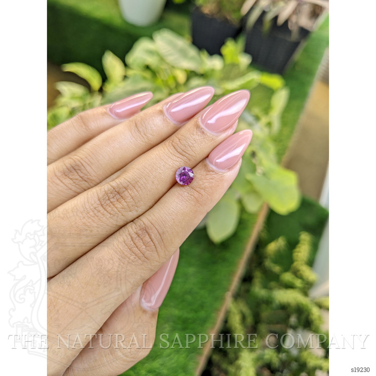 1.16 Ct. Pinkish Purple Sapphire from Ceylon (Sri Lanka)