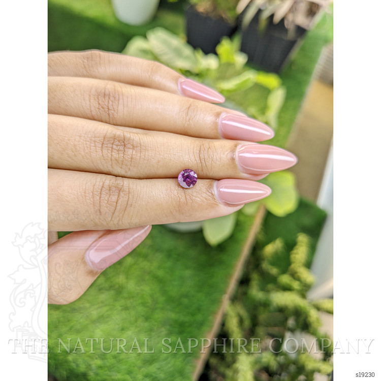 1.16 Ct. Pinkish Purple Sapphire from Ceylon (Sri Lanka)