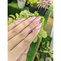 1.63 Ct. Pinkish Purple Sapphire from Ceylon (Sri Lanka) Life Style