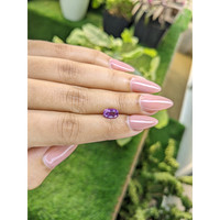 1.63 Ct. Pinkish Purple Sapphire from Ceylon (Sri Lanka) Life Style