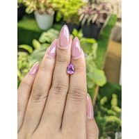 2.18 Ct. Purplish Pink Sapphire from Ceylon (Sri Lanka) Life Style