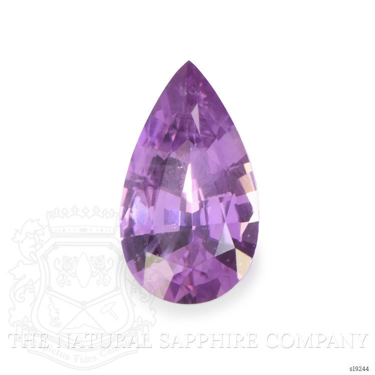 0.67 Ct. Purple Sapphire from Ceylon (Sri Lanka)