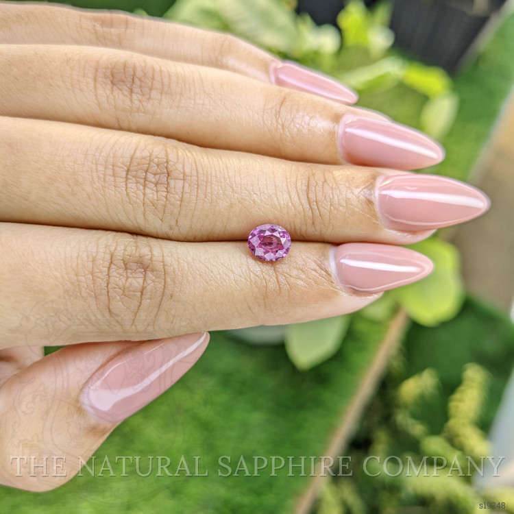 1.49 Ct. Purplish Pink Sapphire from Ceylon (Sri Lanka)