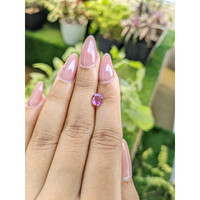 1.49 Ct. Purplish Pink Sapphire from Ceylon (Sri Lanka) Life Style