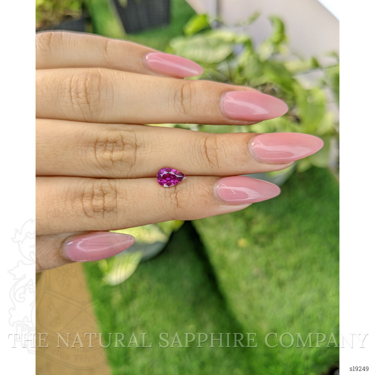 1.20 Ct. Purplish Pink Sapphire from Ceylon (Sri Lanka)