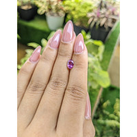 1.02 Ct. Pinkish Purple Sapphire from Ceylon (Sri Lanka) Life Style