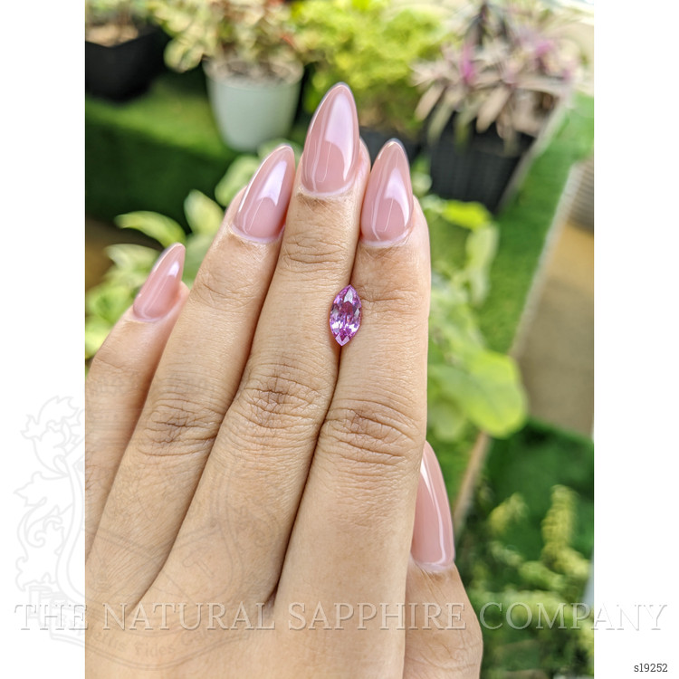 1.65 Ct. Pinkish Purple Sapphire from Ceylon (Sri Lanka)