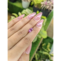 1.65 Ct. Pinkish Purple Sapphire from Ceylon (Sri Lanka) Life Style