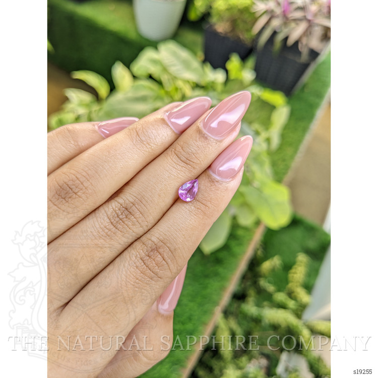 1.17 Ct. Purplish Pink Sapphire from Ceylon (Sri Lanka)
