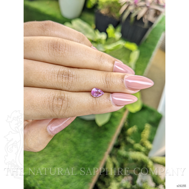 1.17 Ct. Purplish Pink Sapphire from Ceylon (Sri Lanka)
