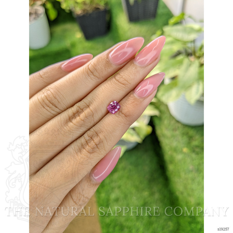 1.30 Ct. Pink Sapphire from Ceylon (Sri Lanka)