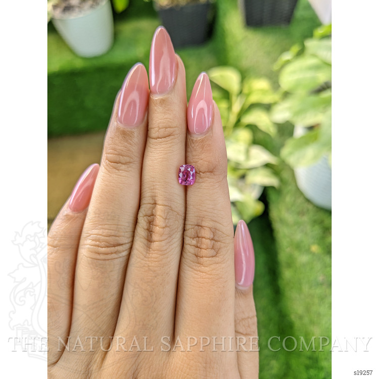 1.30 Ct. Pink Sapphire from Ceylon (Sri Lanka)