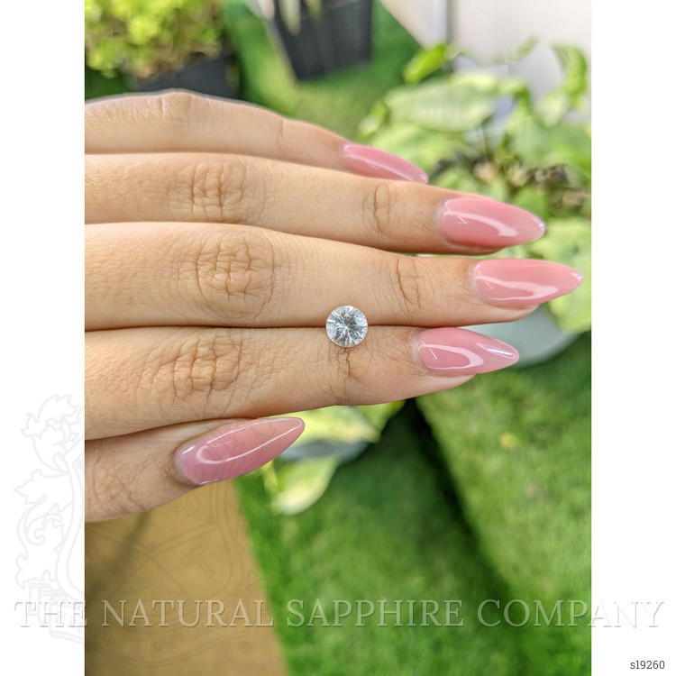 1.05 Ct. White Sapphire from Ceylon (Sri Lanka)