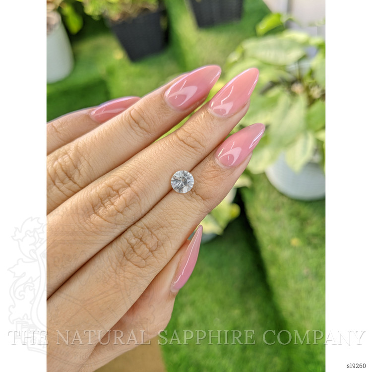 1.05 Ct. White Sapphire from Ceylon (Sri Lanka)