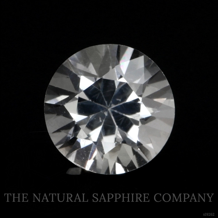 1.28 Ct. White Sapphire from Ceylon (Sri Lanka)