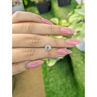 1.48 Ct. White Sapphire from Ceylon (Sri Lanka) Life Style