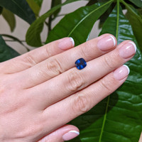 2.68 Ct. Blue Sapphire from Ceylon (Sri Lanka) Life Style