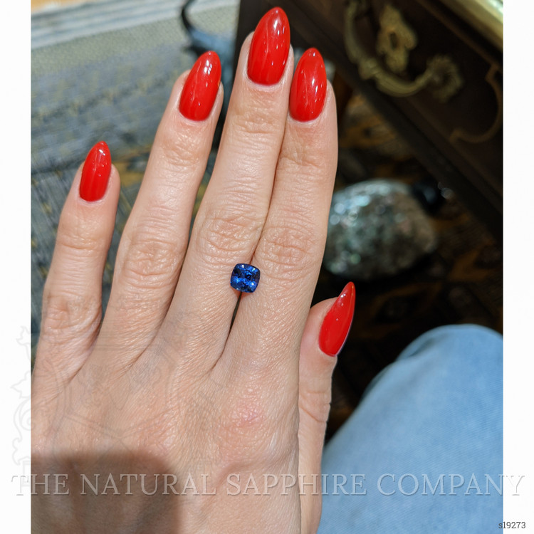 1.52 Ct. Blue Sapphire from Ceylon (Sri Lanka)