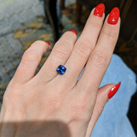 1.49 Ct. Blue Sapphire from Ceylon (Sri Lanka) Life Style