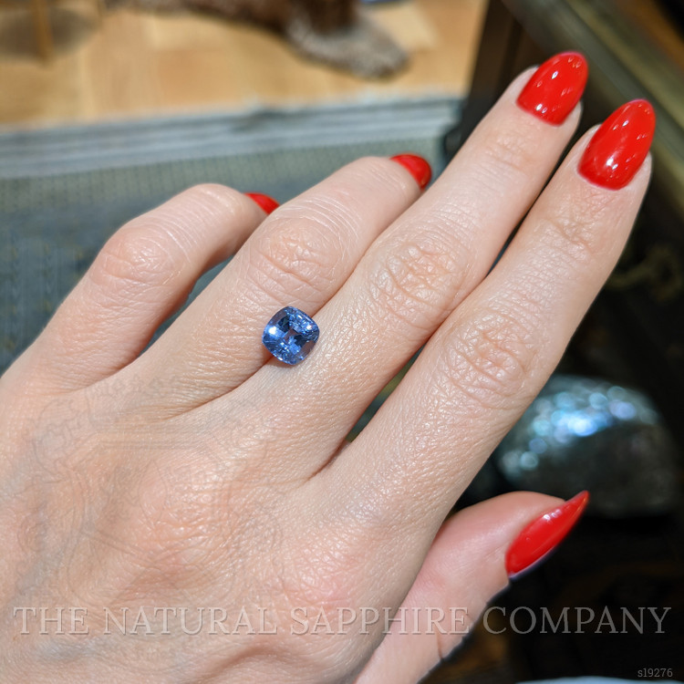 1.98 Ct. Blue Sapphire from Ceylon (Sri Lanka)