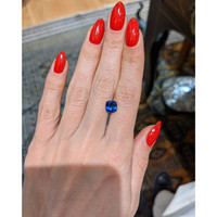 1.61 Ct. Blue Sapphire from Ceylon (Sri Lanka) Life Style