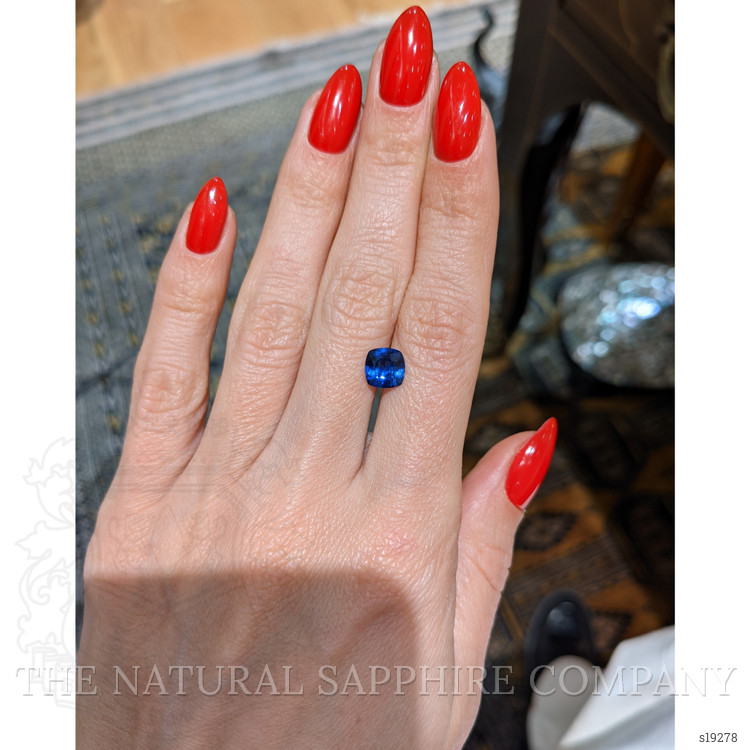 1.61 Ct. Blue Sapphire from Ceylon (Sri Lanka)