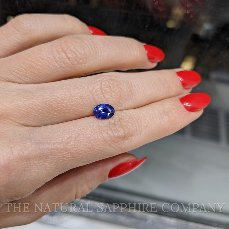 1.53 Ct. Blue Sapphire from Ceylon (Sri Lanka)