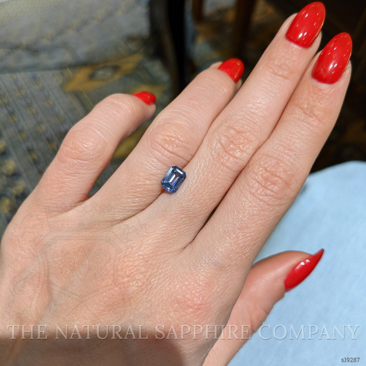 1.28 Ct. Blue Sapphire from Ceylon (Sri Lanka)