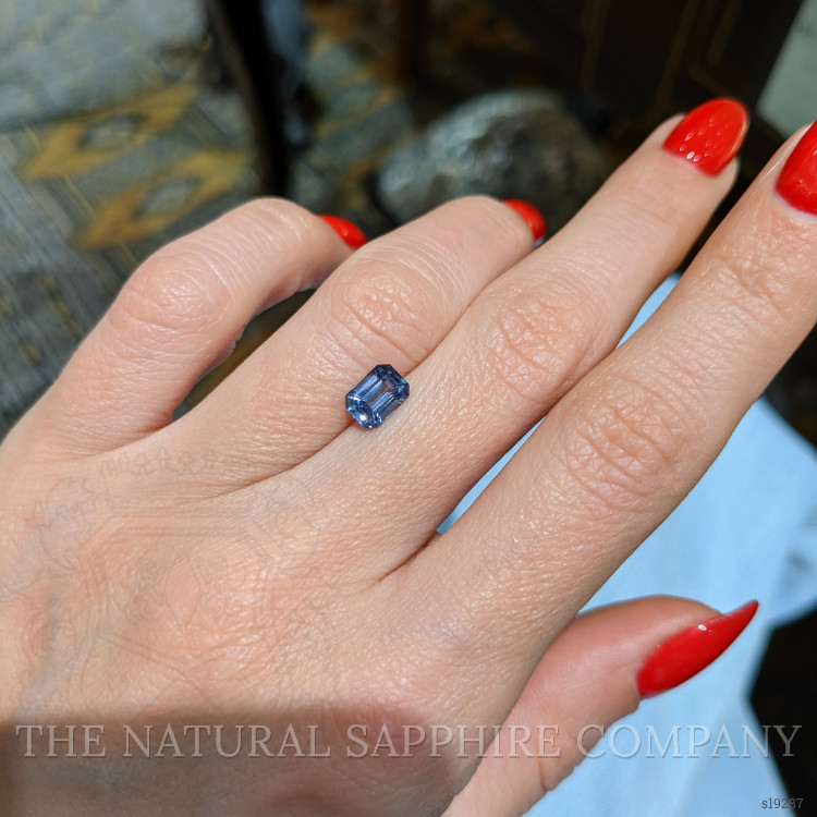 1.28 Ct. Blue Sapphire from Ceylon (Sri Lanka)