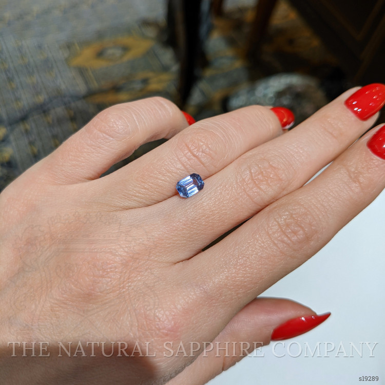 1.13 Ct. Blue Sapphire from Ceylon (Sri Lanka)