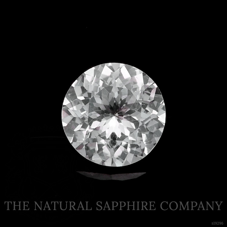 1.38 Ct. White Sapphire from Ceylon (Sri Lanka)