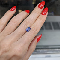 1.52 Ct. Blue Sapphire from Ceylon (Sri Lanka) Life Style