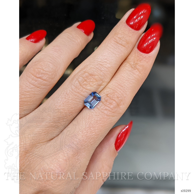 1.40 Ct. Blue Sapphire from Ceylon (Sri Lanka)