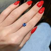 1.07 Ct. Blue Sapphire from Ceylon (Sri Lanka) Life Style
