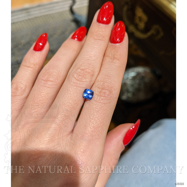 1.08 Ct. Blue Sapphire from Ceylon (Sri Lanka)