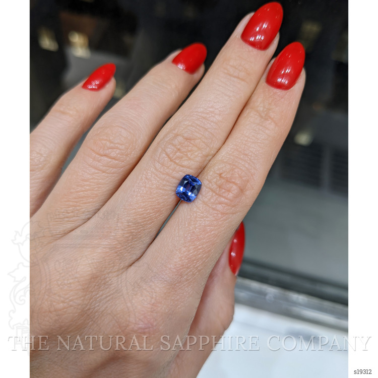 1.34 Ct. Blue Sapphire from Ceylon (Sri Lanka)