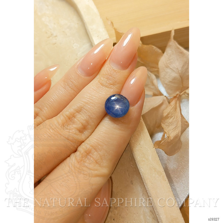 6.36 Ct. Blue Star Sapphire from Burma (Myanmar)