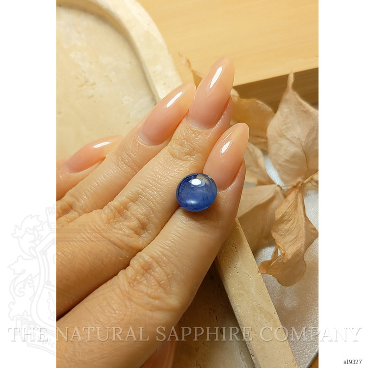 6.36 Ct. Blue Star Sapphire from Burma (Myanmar)