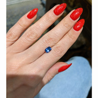 1.11 Ct. Blue Sapphire from Ceylon (Sri Lanka) Life Style