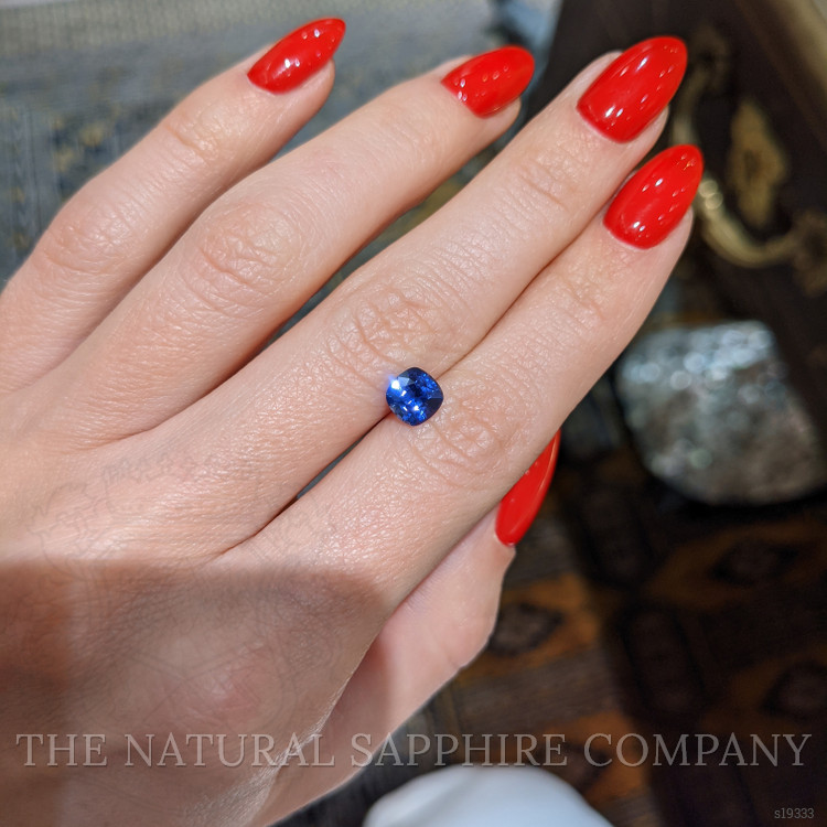 1.13 Ct. Blue Sapphire from Ceylon (Sri Lanka)
