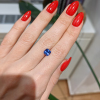 1.27 Ct. Blue Sapphire from Ceylon (Sri Lanka) Life Style