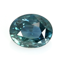 1.55 Ct. Greenish Blue Sapphire from Tanzania Video